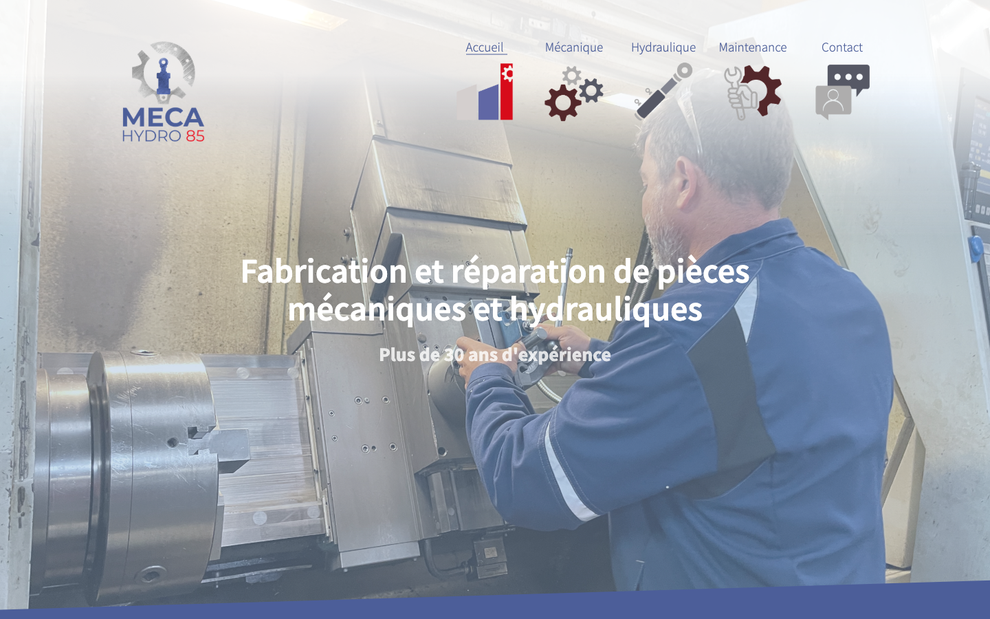 Screenshot of Meca Hydro